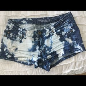 Celebrity Pink jean shorts sz 3